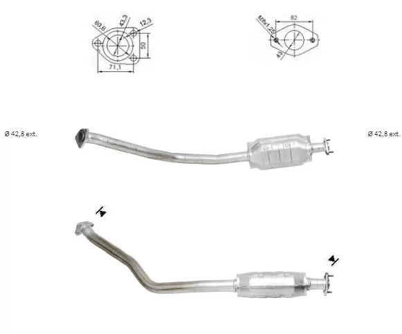 Catalizador DAIHATSU TERIOS 1.3i