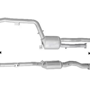 Filtro de partículas MERCEDES W219, W211