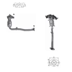 Catalizador FIAT STILO 1.4i 16V
