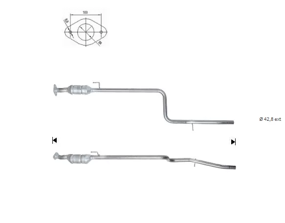 Catalizador FIAT DOBLÓ 1.9D