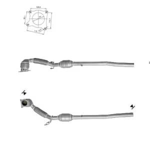 Catalizador / AUDI / SEAT / VW