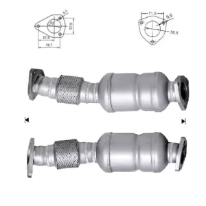 Catalizador AUDI A4 1.9 TDI