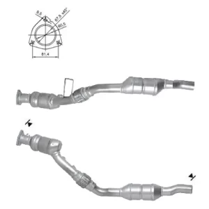 Catalizador AUDI A4 2.4i Izquierdo