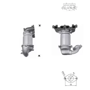 Catalizador FORD FUSION 1.6
