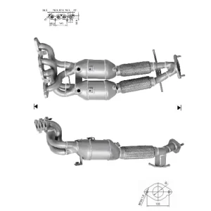 Catalizador FORD FOCUS C-MAX 1.6i TI-VCT