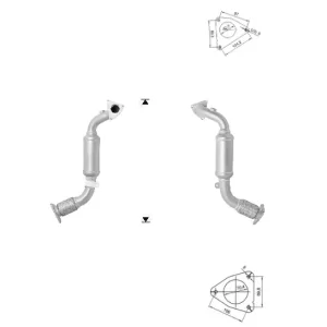 Catalizador VW TOUAREG 3.0TDI V6