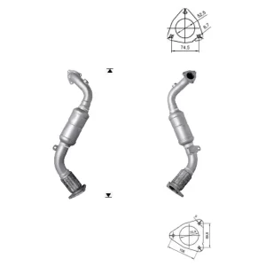 Catalizador VW TOUAREG 3.0 TDI