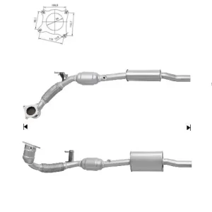 Catalizador AUDI TT 2.0 TFSI