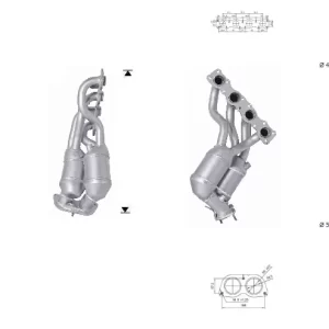 Catalizador BMW 320i 2.0i 16V