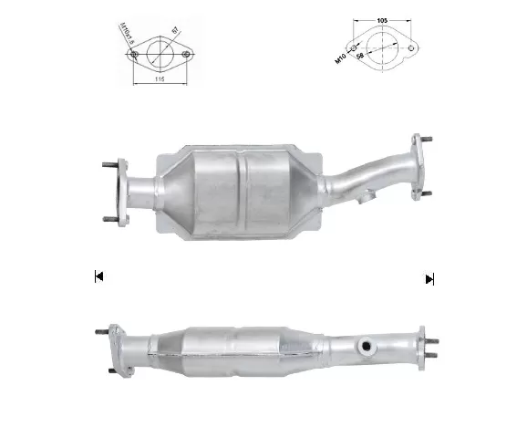 Catalizador FORD MONDEO 1.8i 16V