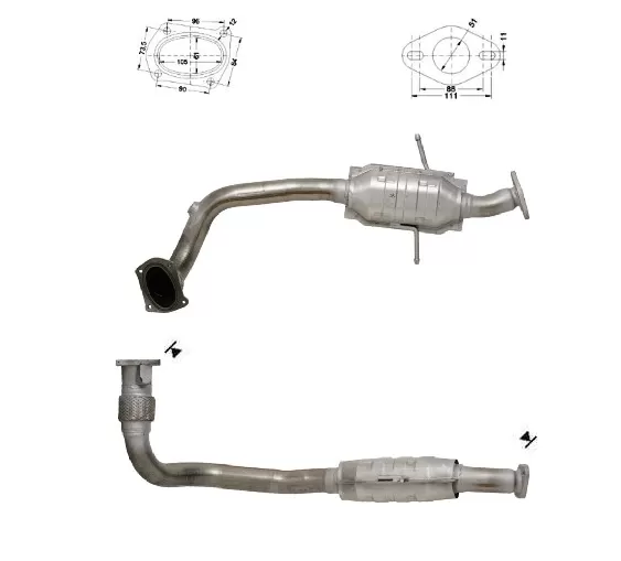 Catalizador FORD MONDEO 2.0i 16V