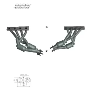 Catalizador BMW 316i 1.8i 16V