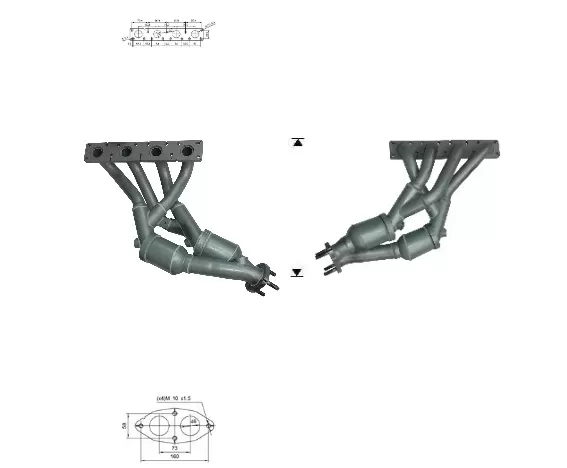 Catalizador BMW 316i 1.8i 16V