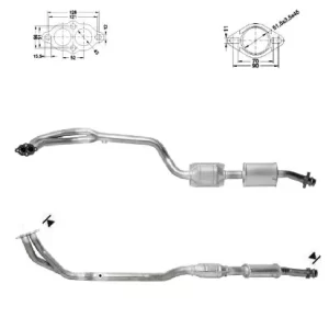 Catalizador BMW 316i, 318i