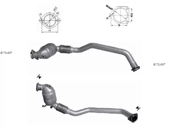 Catalizador BMW 320TD