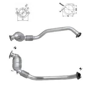 Catalizador BMW 320TD 150 cv