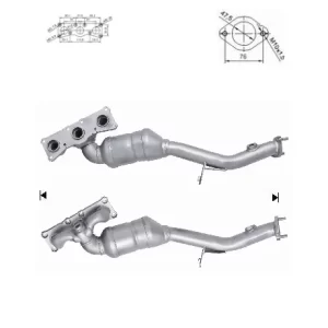 Catalizador BMW 323i 2.5i V6