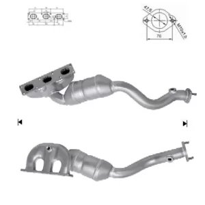 Catalizador BMW M54, E39