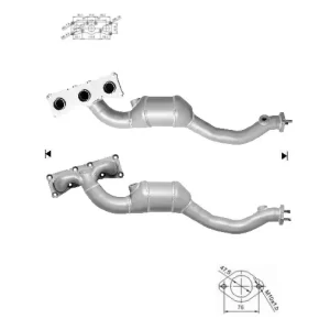 Catalizador BMW 523i 2.5i