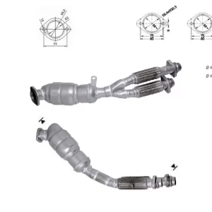 Catalizador BMW 525TD E39