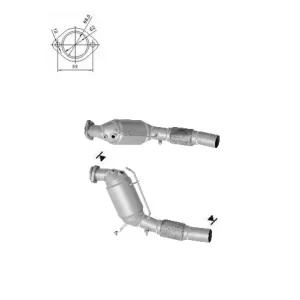 Catalizador BMW 525TD, 530D V6 24V