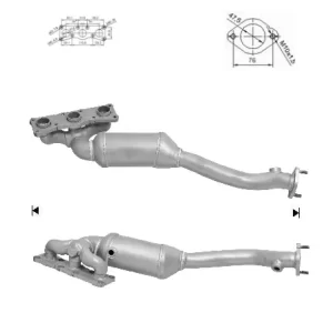 Catalizador BMW 530i 3.0i V6