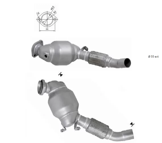 Catalizador BMW X3 E83