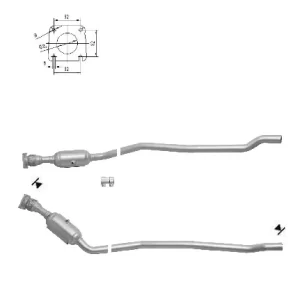 Catalizador CHRYSLER VOYAGER 3.3i V6 12V