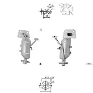 Catalizador PEUGEOT 108 1.0i