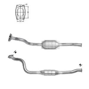 Catalizador CITROËN JUMPY 1.9D