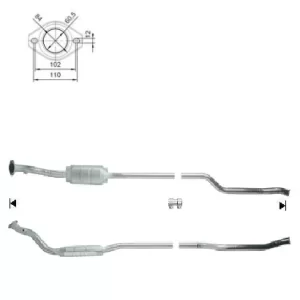 Catalizador CITROËN XANTIA 1.8i 8V
