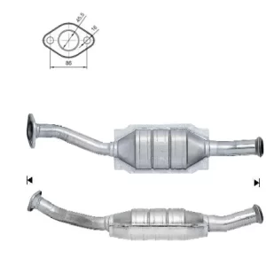 Catalizador CITROEN ZX 1.4i