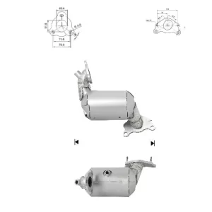 Catalizador DACIA, NISSAN, RENAULT