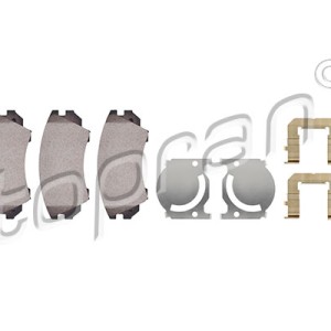Juego de pastillas de freno 207650001, 1605232