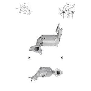 Catalizador> 208A07923R , 208A01858R
