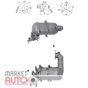Filtro de partículas FIAT, NISSAN, OPEL, RENAULT