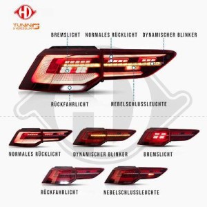Juego luz trasera 5H0945207A