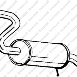 SILENCIADOR MEDIO 1K0253209CB