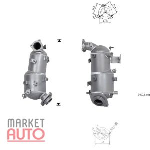 Filtro de partículas TOYOTA 250510R060