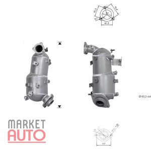 Filtro de partículas TOYOTA RAV 4 2.2TD