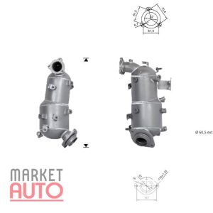 Filtro de partículas TOYOTA RAV 4 2.0TD