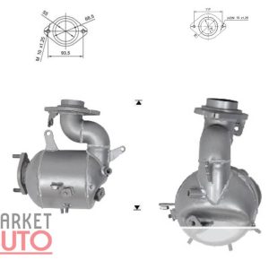 DPF TOYOTA COROLLA 1.4TD D4D