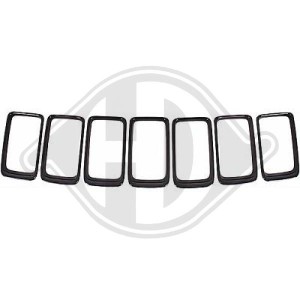 Juego de listones embellecedores/protectores, rejil. radiad. K68261150AA