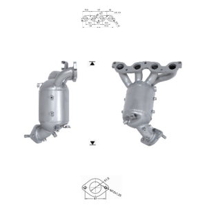 Catalizador HYUNDAI i10, 2851003DF0