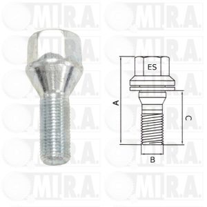 COLONNETTA RUOTA EN LEGA FIAT UNO TURBO 82396487