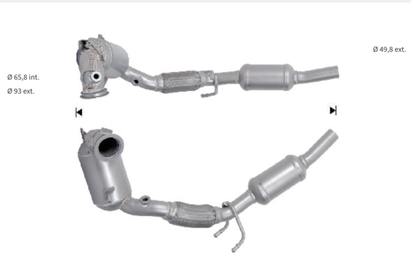 Filtro de Particulas> 2Q0254503SX , 2Q0254503TX