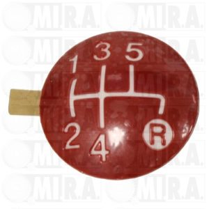 LENTE POMELLO CAMBIO ROSSA FIAT 500 5 MARCE 46315666