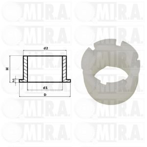 BOCCOLA DM 23,5/33,8/35,3 H 5/24 8194-2-1