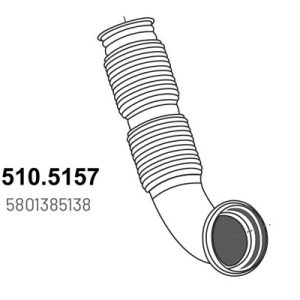Silenciador central/extremo 5801385138