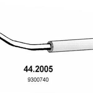 Silenciador Posterior